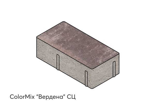 Тротуарная плитка Кирпичик БФ