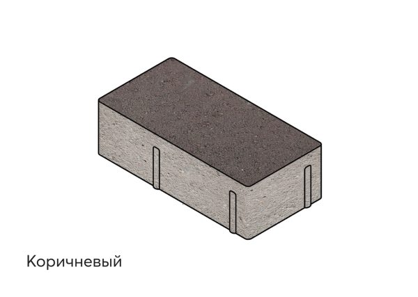 Тротуарная плитка Кирпичик БФ