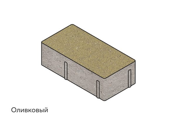 Тротуарная плитка Кирпичик БФ